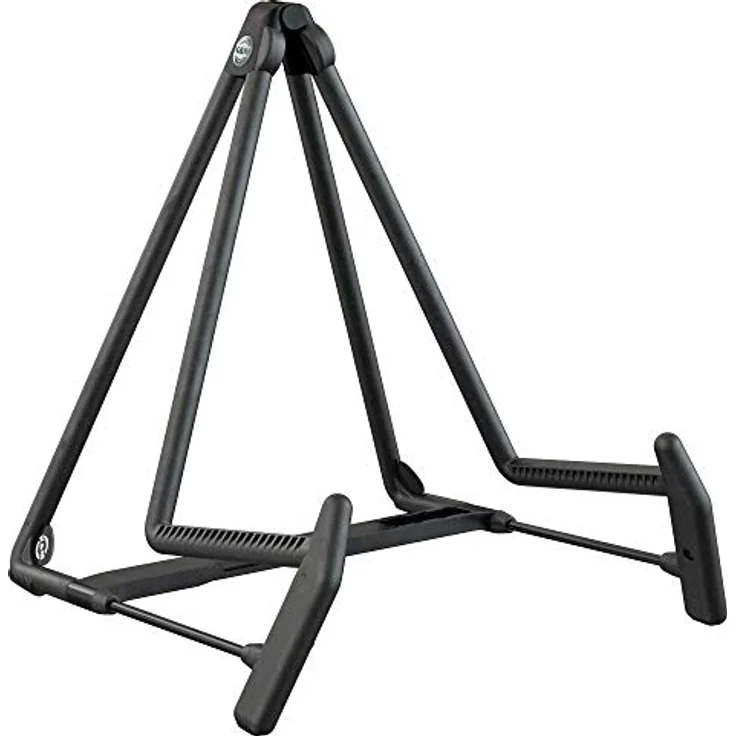 K & M 17580-014-55 Heli 2 Gitarrenständer, schwarz – Bild 2