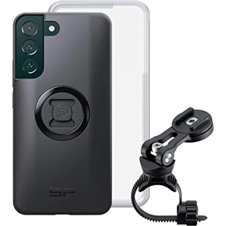 SP CONNECT Bike Bundle II für S22+, Zubehörset mit wetterfestem Handycase, Universal Bike Mount und patentiertem Drehverschluss – Bild 1