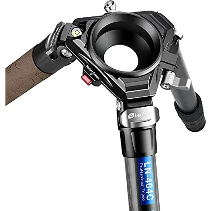 LEOFOTO Carbon-Dreibeinstativ LN-404C Mountain, leicht und steif aus Carbon, sehr hohe Tragkraft – Bild 4