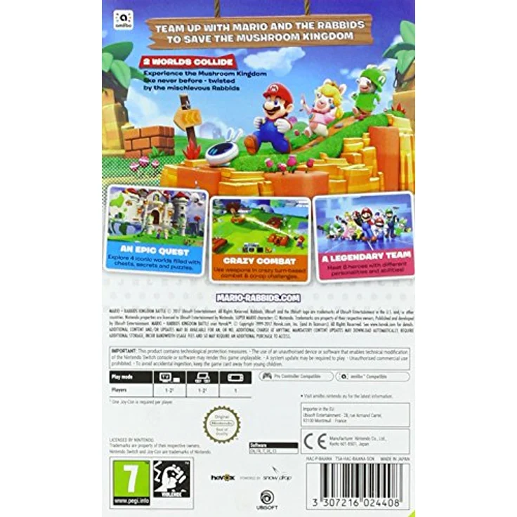 Mario & Rabbids: Kingdom Battle /Switch [ ] – Bild 2