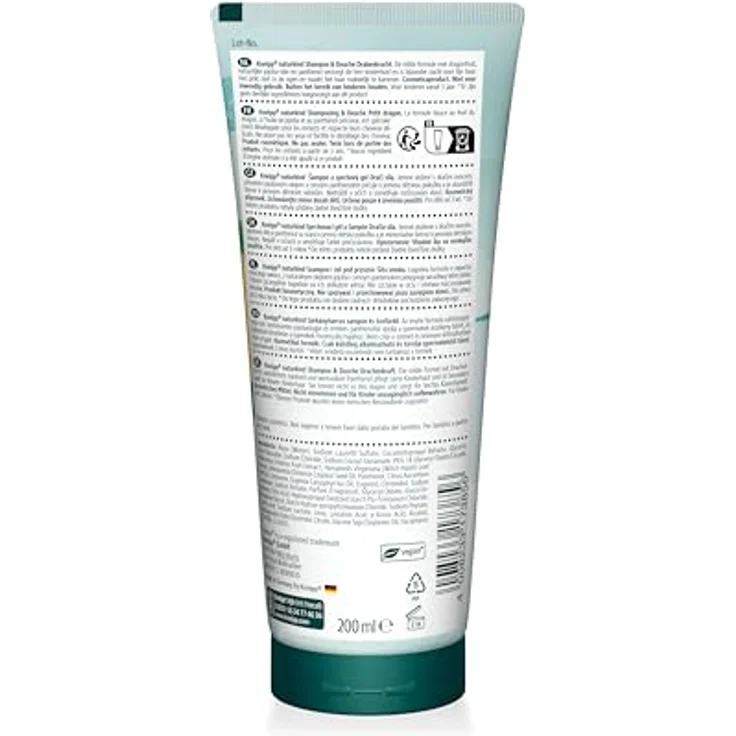 Kneipp Naturkind Drachenkraft 2-in-1 Shampoo und Dusche, tränenfrei, vegane Formel mit Drachenfruchtduft, 200ml – Bild 2