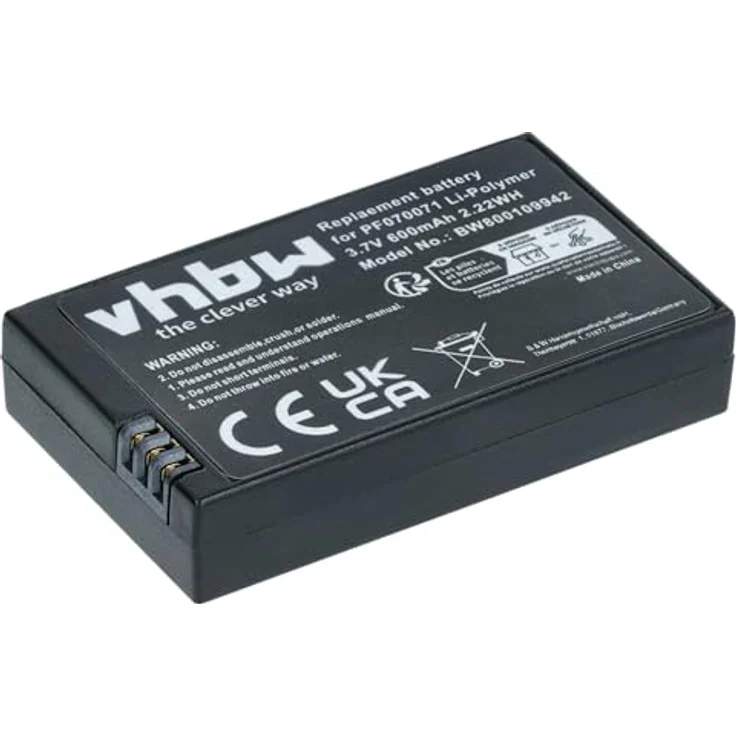 vhbw Li-Polymer Akku 600mAh (3.7V) für Drohne Multicopter Quadrocopter Parrot Mambo, Swing, Jumping Race Tuk-Tuk wie PF070071. – Bild 9