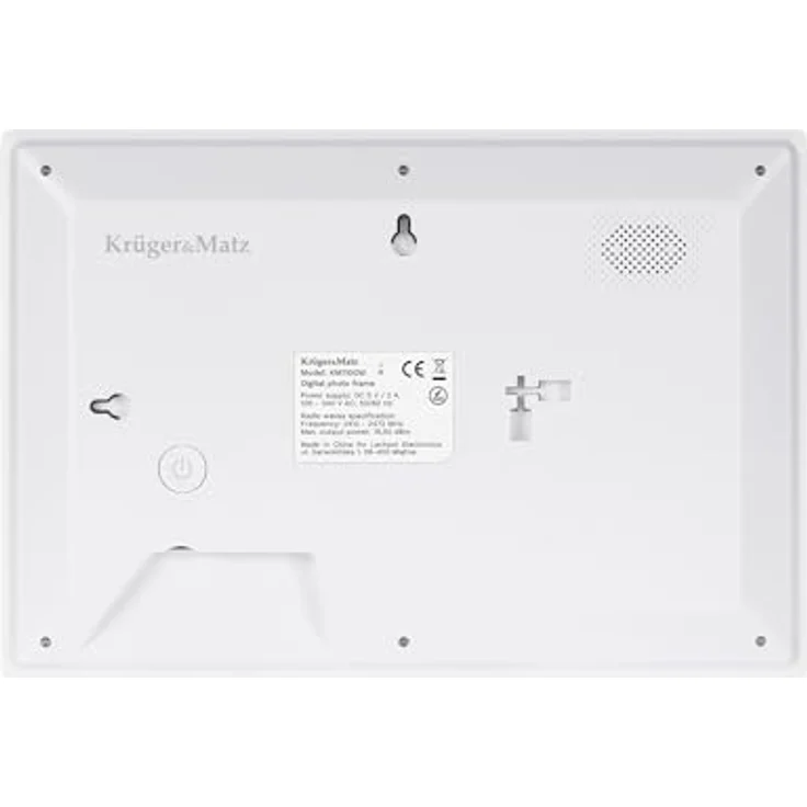 Krüger&Matz FRAMEO 10,1" digitaler Bilderrahmen mit Wi-Fi, weiß – Bild 5