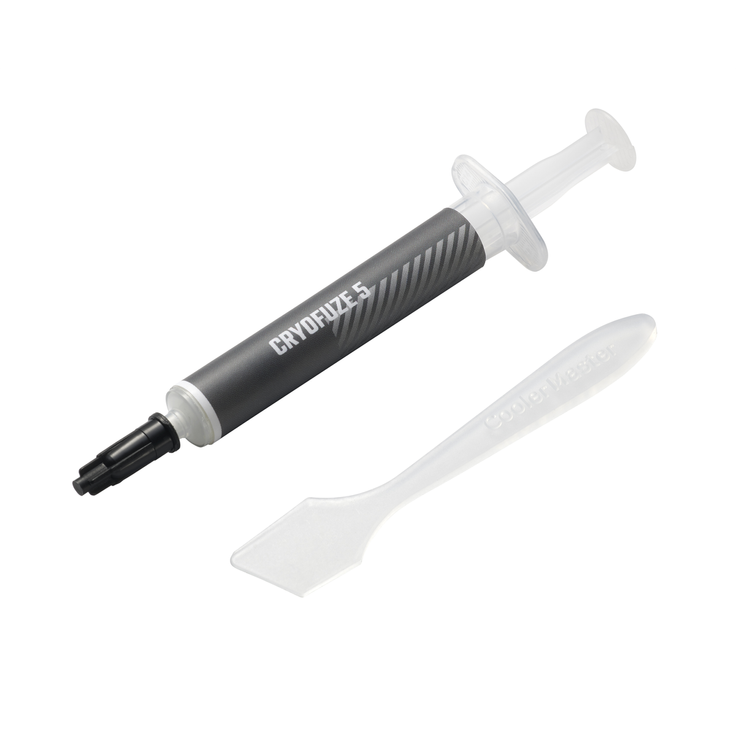 Cooler Master CRYOFUZE 5, Wärmeleitpaste weiß mit 3g Inhalt, inklusive Schaber und Fettreiniger