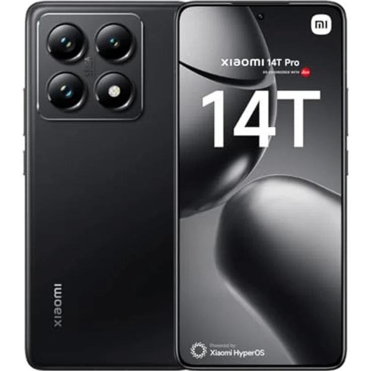 Xiaomi 14T Pro 256GB (16,94 cm/6,67 Zoll, 50 MP Kamera) Smartphone in Schwarz – Bild 1