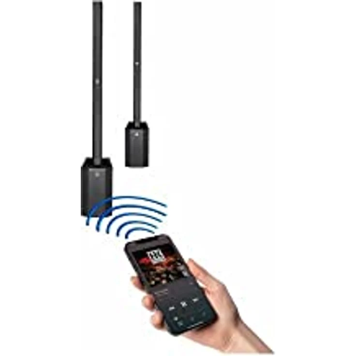 HK Audio Polar 8, Passiver PA Lautsprecher mit 1200 W und innovativer DSP-Technologie, Schwarz – Bild 6