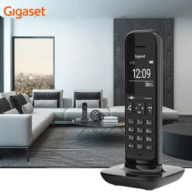 GIGASET CL394 HX, DECT-Telefon mit VoIP-Funktion, Schwarz – Bild 6