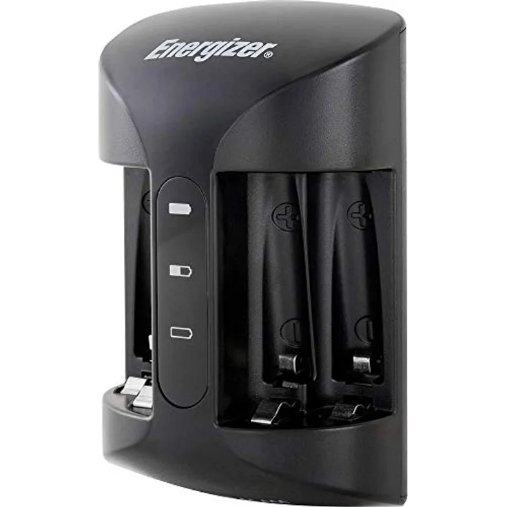 Energizer Ladegerät Batterien, Recharge Pro, für Wiederaufladbare Batterien der Größen AA und AAA – Bild 4