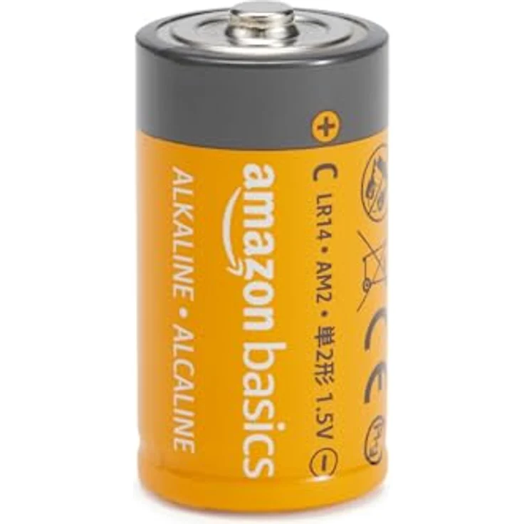 AmazonBasics Batterien Alkali, Typ C, 12 Stück – Bild 3