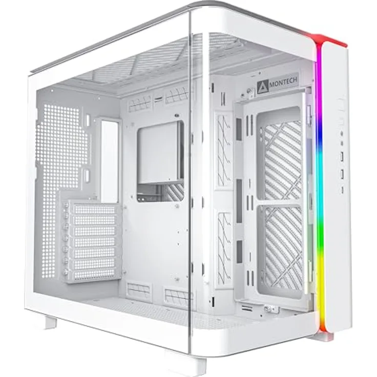 Montech King 95 (mATX, ATX, Mini ITX) PC Gehäuse, Weiß