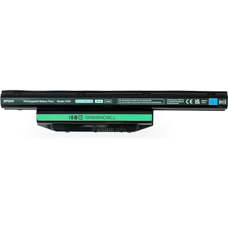 Green Cell Laptop-Batterie, 4400 mAh Lithium-Polymer, schwarz, für Fujitsu LIFEBOOK A514/A544/A555/E547/E554/E734/E744/E746/E754/S904 – Bild 5