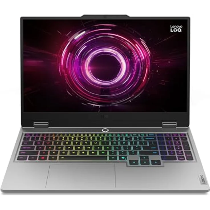 Lenovo LOQ 3 83JG000SGE, 15" FHD Notebook mit Ryzen 7 260, 16GB RAM, 1TB SSD, RTX 5060, Windows 11 Home, Grau – Bild 1