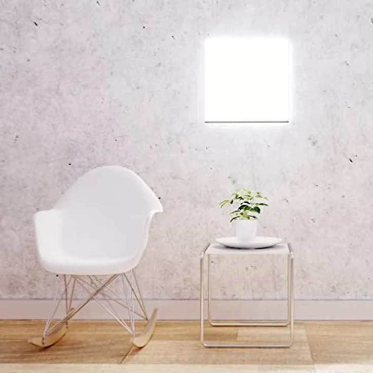 tint Smarte LED-Deckenlampe ARIS – Alexa & Fernbedienung steuerbar – Weiß & RGB – 45 x 45 cm – Bild 3