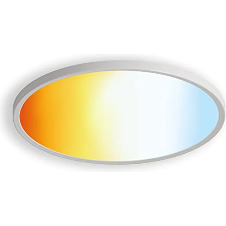 tint Smarte LED-Deckenleuchte AMELA - Dimmbare Deckenlampe mit weißem Licht 1800-6500 K - Ø 30 cm - Steuerbar per Bluetooth, Alexa oder Fernbedienung – Bild 2