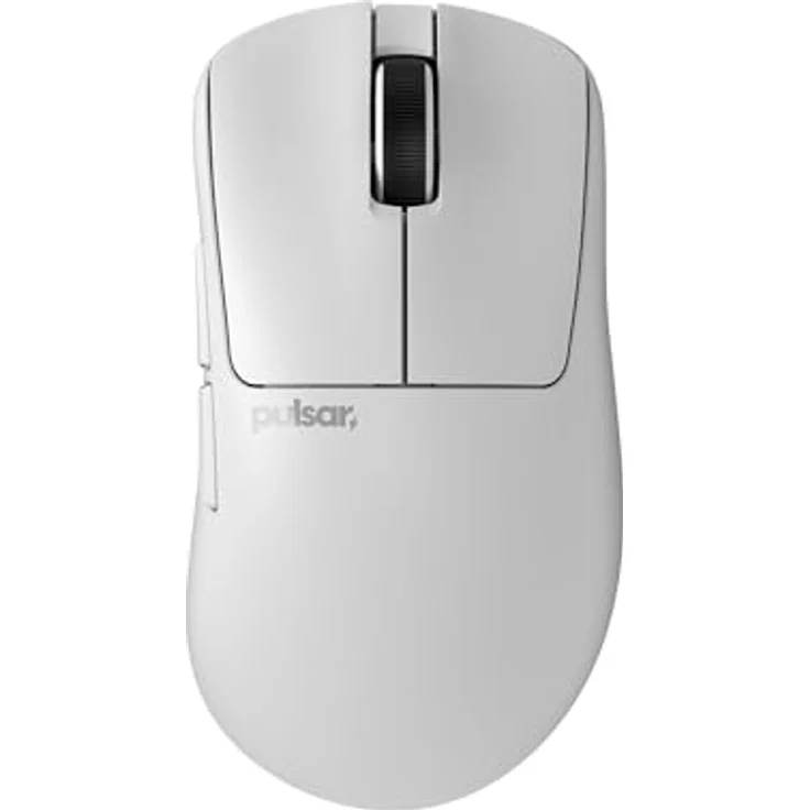 Pulsar Xlite V4 Large Gaming Mouse, Kabellose Gaming-Maus mit 32.000 DPI, Weiß, Ergonomisches Design, Fünf programmierbare Tasten – Bild 1