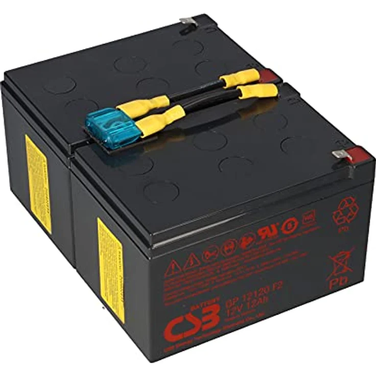 CSB Battery Akku-Set, hochwertige Bleibatterie in Erstausrüsterqualität, 1 Stück – Bild 1