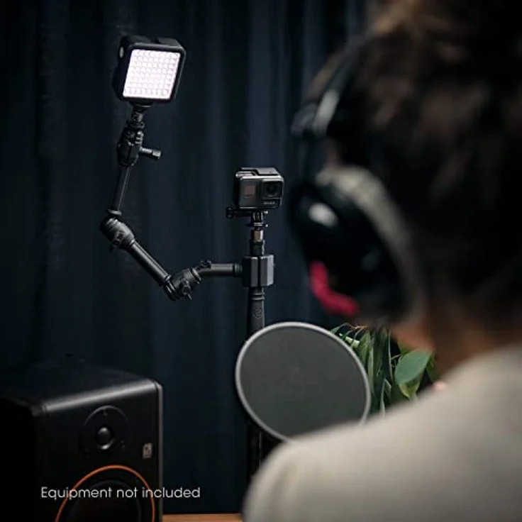 Gravity MS 0200 SET1 Mikrofonstange für Tischmontage inkl. Tischklemme und Galgen – Bild 5