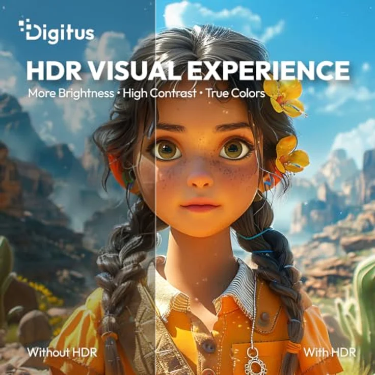 DIGITUS Glasfaser HDMI-Kabel 20 m, UHD 8K 60Hz, 4K 120Hz, HDMI 2.1, metallarmiert, flexibles Design mit 48 Gbps Übertragungsrate – Bild 5
