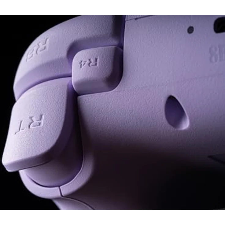 8bitdo Ultimate 2C Wireless Gaming Controller, kompatibel mit Android und PC, violett, verbesserte Haptik und Reaktionsfähigkeit, anpassbare Tastenbelegung, latenzarm – Bild 5