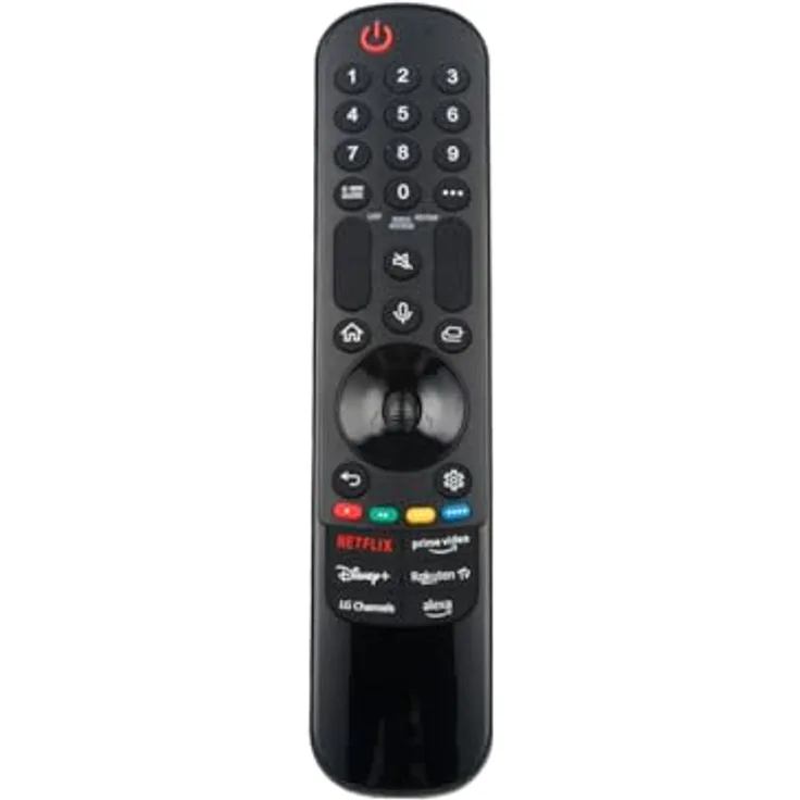 azurano Fernbedienung für LG Universal Magic Remote, AN-MR24GA, AN-MR23GA, AN-MR22GA, AN-MR21GA, sofort einsatzbereit, Voice und Mouse Funktion