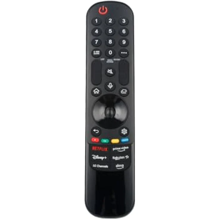 azurano Fernbedienung für LG Universal Magic Remote, AN-MR24GA, AN-MR23GA, AN-MR22GA, AN-MR21GA, sofort einsatzbereit, Voice und Mouse Funktion