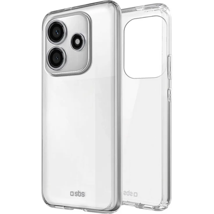 sbs mobile TESKINXIRNO144GBIGT, Transparentes Cover für Xiaomi Redmi Note 14 4G, flexibles und widerstandsfähiges Material, Schutz vor Stößen und Kratzern