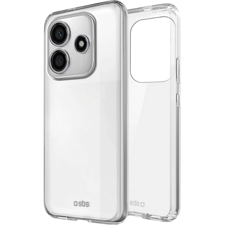 sbs mobile TESKINXIRNO144GBIGT, Transparentes Cover für Xiaomi Redmi Note 14 4G, flexibles und widerstandsfähiges Material, Schutz vor Stößen und Kratzern