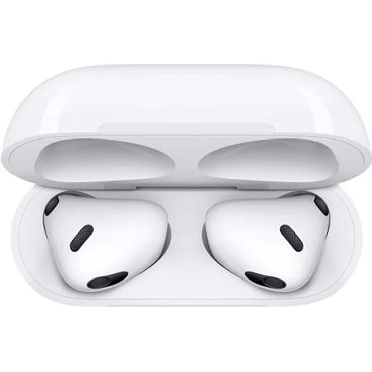 Apple AirPods (3rd generation), True Wireless Stereo (TWS) Kopfhörer mit Anruf- und Musiksteuerung, Weiß, inkl. Lightning Case – Bild 4