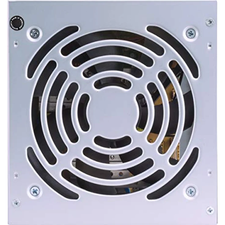 Unykach ATX 500W Netzteil, leistungsstark und langlebig, silber – Bild 2