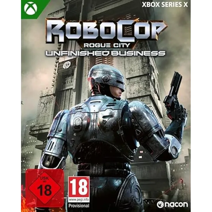 NACON RoboCop: Rogue City - Unfinished Business (100% UNCUT) - PEGI EDITION, deutsch spielbar, Xbox Series X