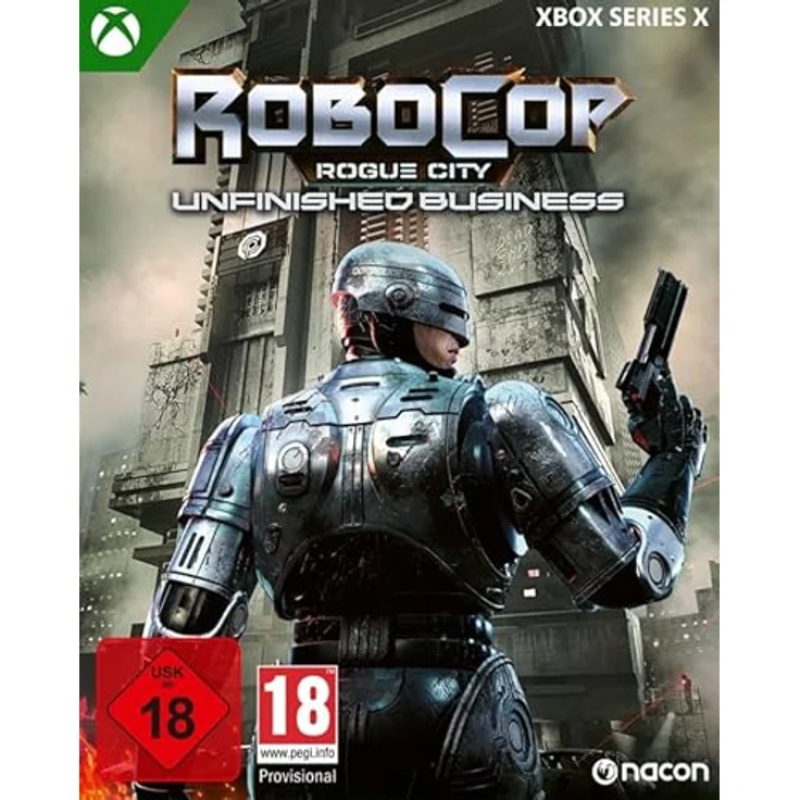 NACON RoboCop: Rogue City - Unfinished Business (100% UNCUT) - PEGI EDITION, deutsch spielbar, Xbox Series X – Bild 1