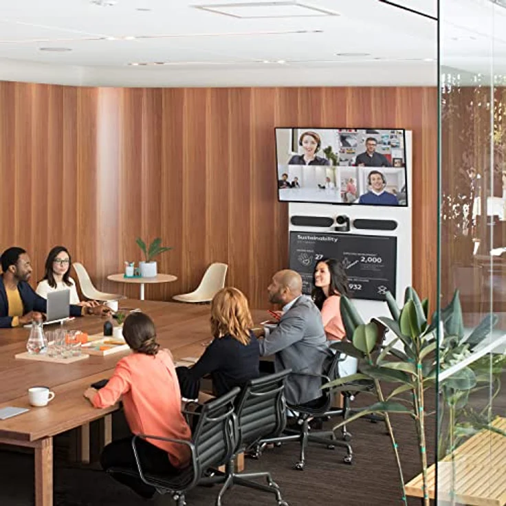 Logitech Rally Kamera – Schwarz – Kamera Mount und Splitter Case – WW – Bild 2