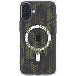 Spigen iPhone 16 Hülle Ultra Hybrid MagFit Case [Anti-Yellowing] Kompatibel mit MagSafe -Digital Camo
