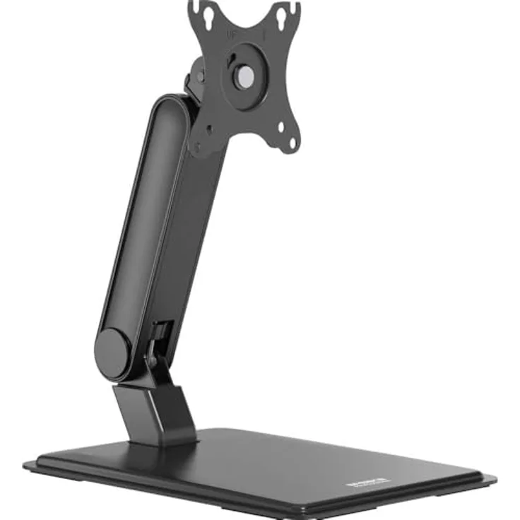 SpeaKa Professional SP-TMS-300, Höhenverstellbarer Monitor-Standfuß für 43,2cm (17") - 81,3cm (32") Monitor, Schwarz, neigbar und rotierbar, bis 8 kg Belastung