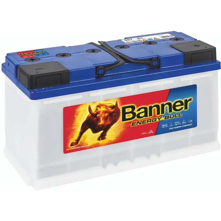 Banner Batterien Banner 95751 Energy Bull K20 100Ah 12V Batterie für Wohnmobil, Solar Batterie (12 V)