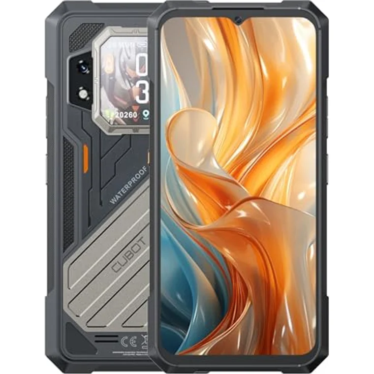 Cubot Kingkong X PRO 5G, Smartphone mit 6,72" FHD+ 144Hz Display, 24GB RAM, 256GB ROM, 100 MP Kamera, 10200mAh Akku, Android 14, Schwarz – Bild 1