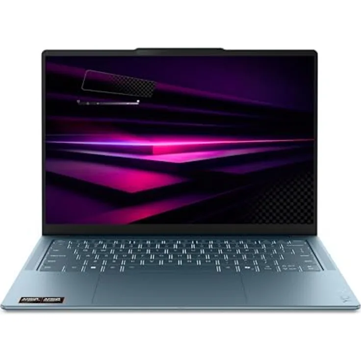 Lenovo Yoga Slim 7 Laptop | 14" 2.8K WUXGA OLED Display | AMD Ryzen 7 445 | 16GB RAM | 1TB SSD | AMD Radeon Grafik | Windows 11 | QWERTZ | Tidal Teal | 3 Monate Premium Care