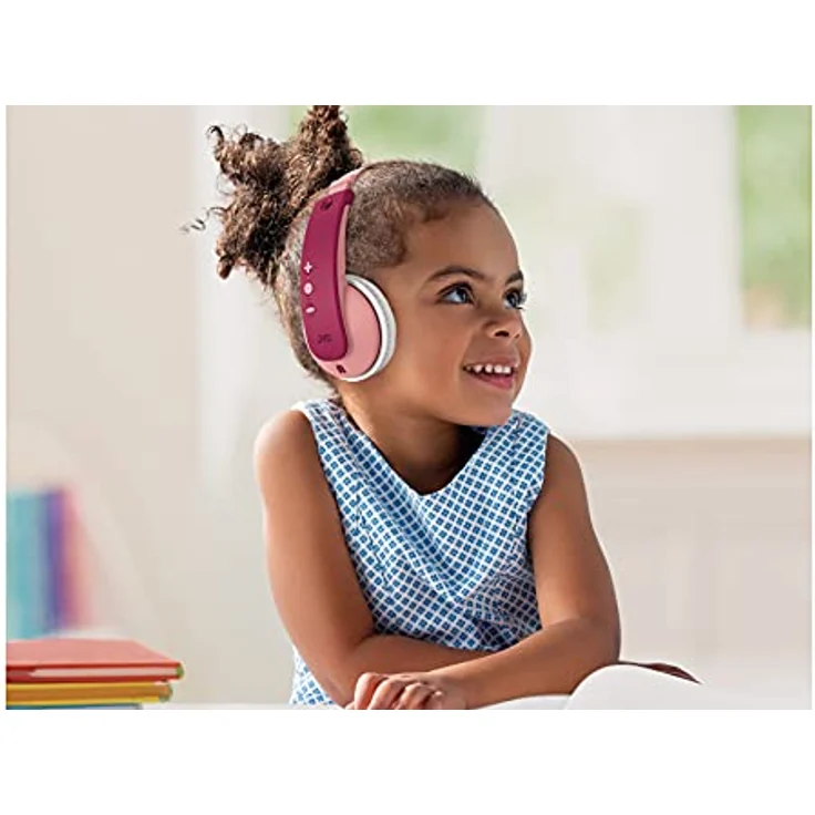 JVC HA-KD10W Kopfhörer Kopfband Musik Pink Knopf Tasten – Bild 3