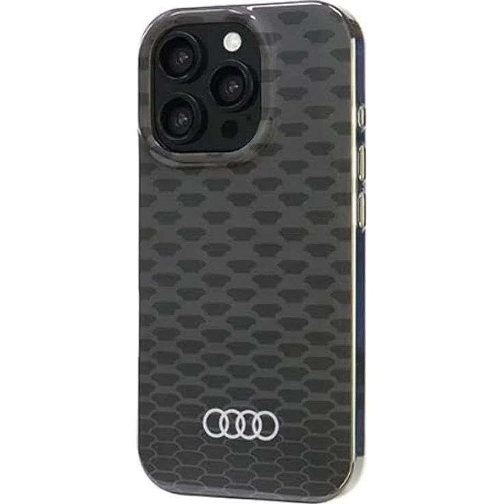 Audi iMobo IML-Stichmuster Hülle für iPhone 16 Pro 6.3", schwarz, TPU/PC-Material, HardCase-Typ – Bild 3