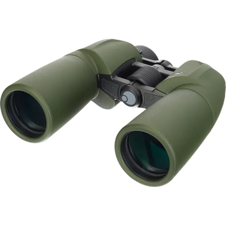 Levenhuk Army 10x50 Robustes Fernglas für Vogel- und Wildtierbeobachtung mit Mehrfach Vergüteter Optik und Absehen, Schwarz – Bild 1