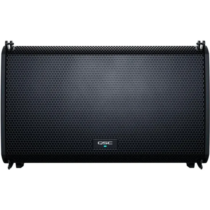 QSC LA112, 12" 2-Wege Aktiver Line-Array-Lautsprecher, 1200W RMS, schwarz, mit Dante®-Unterstützung und optimierter Abstrahlung