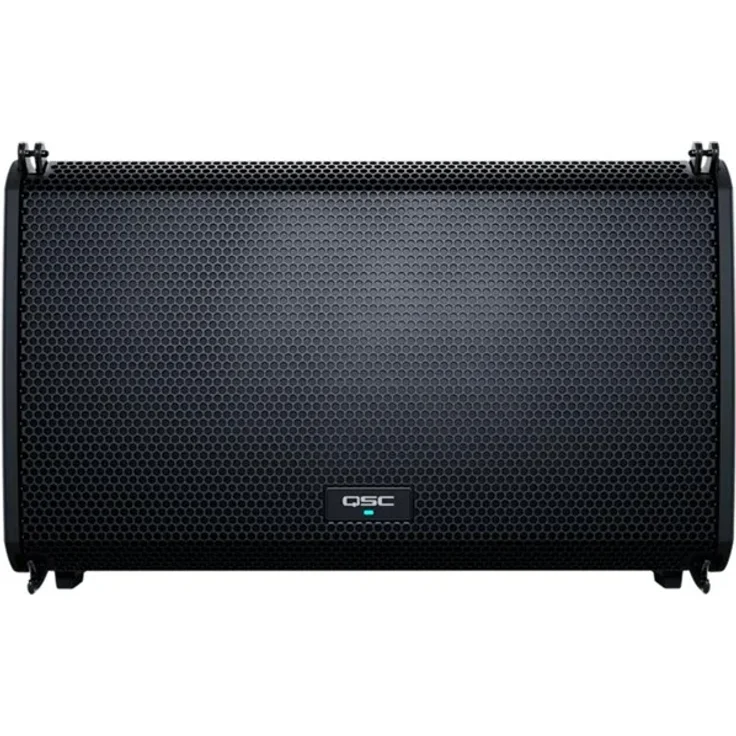 QSC LA112, 12" 2-Wege Aktiver Line-Array-Lautsprecher, 1200W RMS, schwarz, mit Dante®-Unterstützung und optimierter Abstrahlung