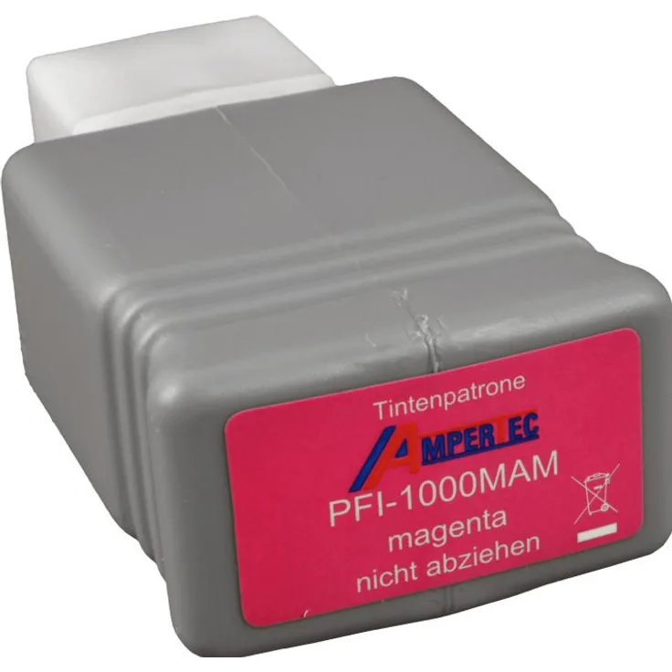 Ampertec Druckerpatrone kompatible Tinte für Canon PFI-1000M, 87 ml, magenta (M)