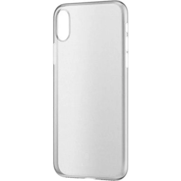 Baseus Wing Series Backcover Hülle für Apple iPhone XS, ultradünn und transparent, 0,45 mm, 4 g leicht, fingerabdruckfrei