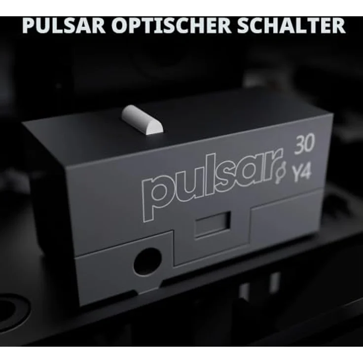 Pulsar X2H CRAZYLIGHT Medium Wireless Gaming Maus, 32.000 DPI, 8K Polling, Uyuni White – Bild 6