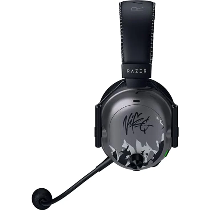 RAZER BlackShark V3 Pro NiKo Edition, Over-ear Gaming Headset mit Razer HyperSpeed Wireless, Hybrid-ANC und THX Spatial Audio, Flammendesign – Bild 13