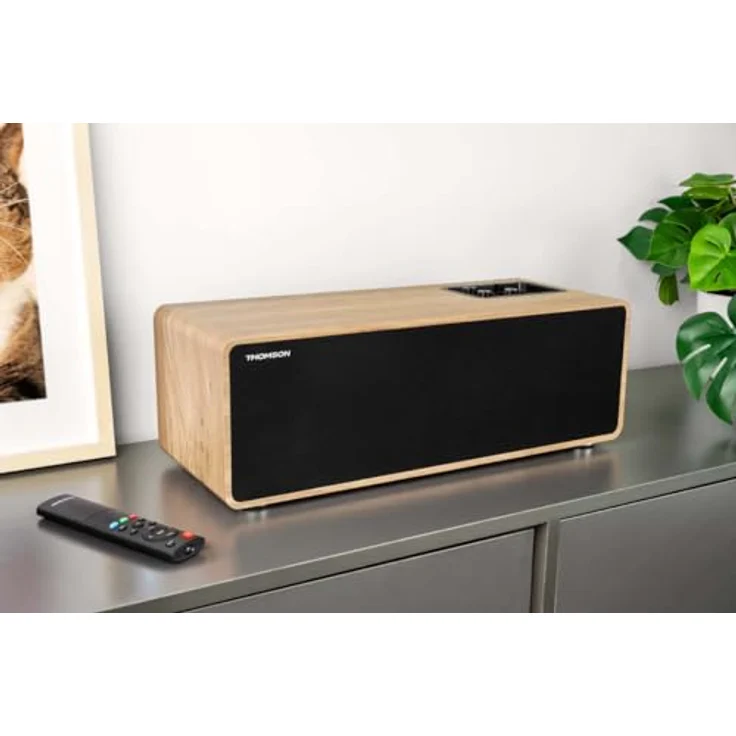 Thomson WS852 Multimedia BT Home Speaker, Bluetooth Lautsprecher in Cosy Design – Bild 3