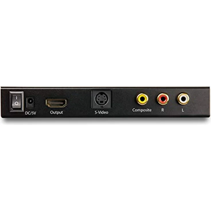 StarTech VID2HDCON2 S-Video oder Composite zu HDMI Konverter, 720p, NTSC & PAL, Plug-and-Play, für Mac & Windows – Bild 4