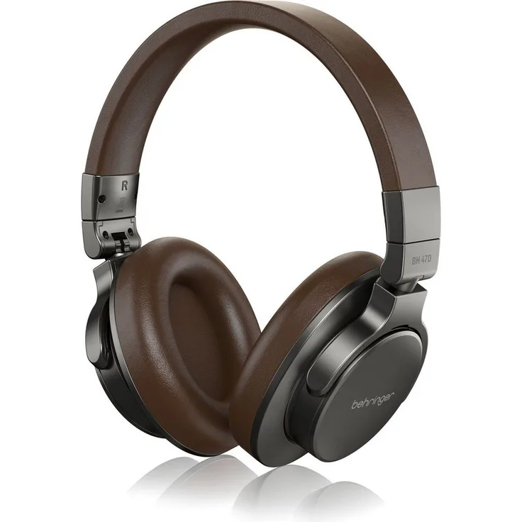 Behringer Kopfhörer BH 470 Studio Kopfhörer geschlossen, Braun, faltbar, dynamische 40mm Treiber, verstellbarer Kopfbügel