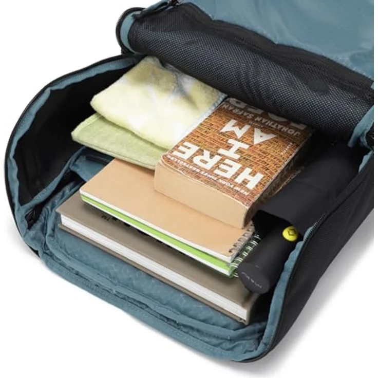 Thule Accent - 28L Laptop-Rucksack mit gepolstertem Laptop-Schutz für Geräte bis 17 Zoll, SafeZone-Fach und Trolley-Befestigung, Schwarz – Bild 6